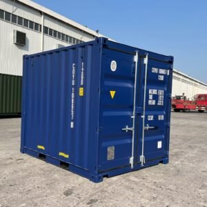 10ft Blue Storage Container with Double End Doors